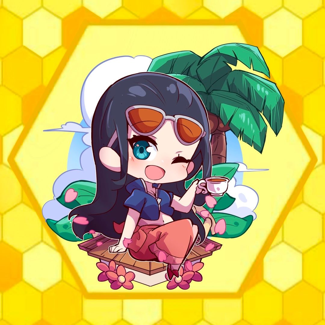 Robin Chibi Keychain