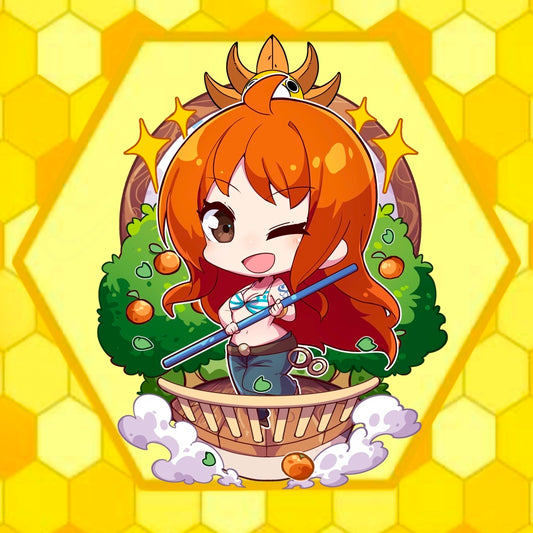 Nami Chibi Keychain