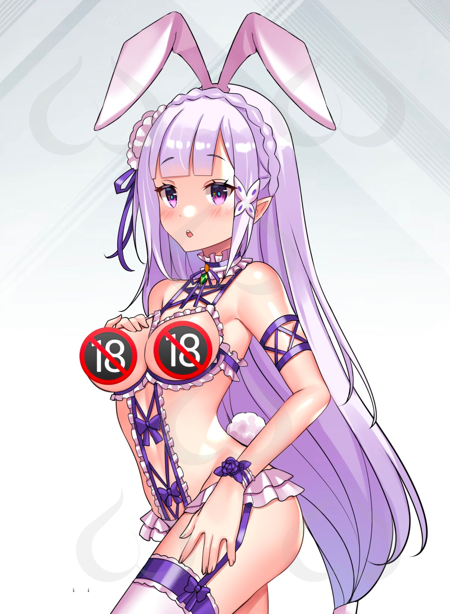 Emillia - Bunny - Decal