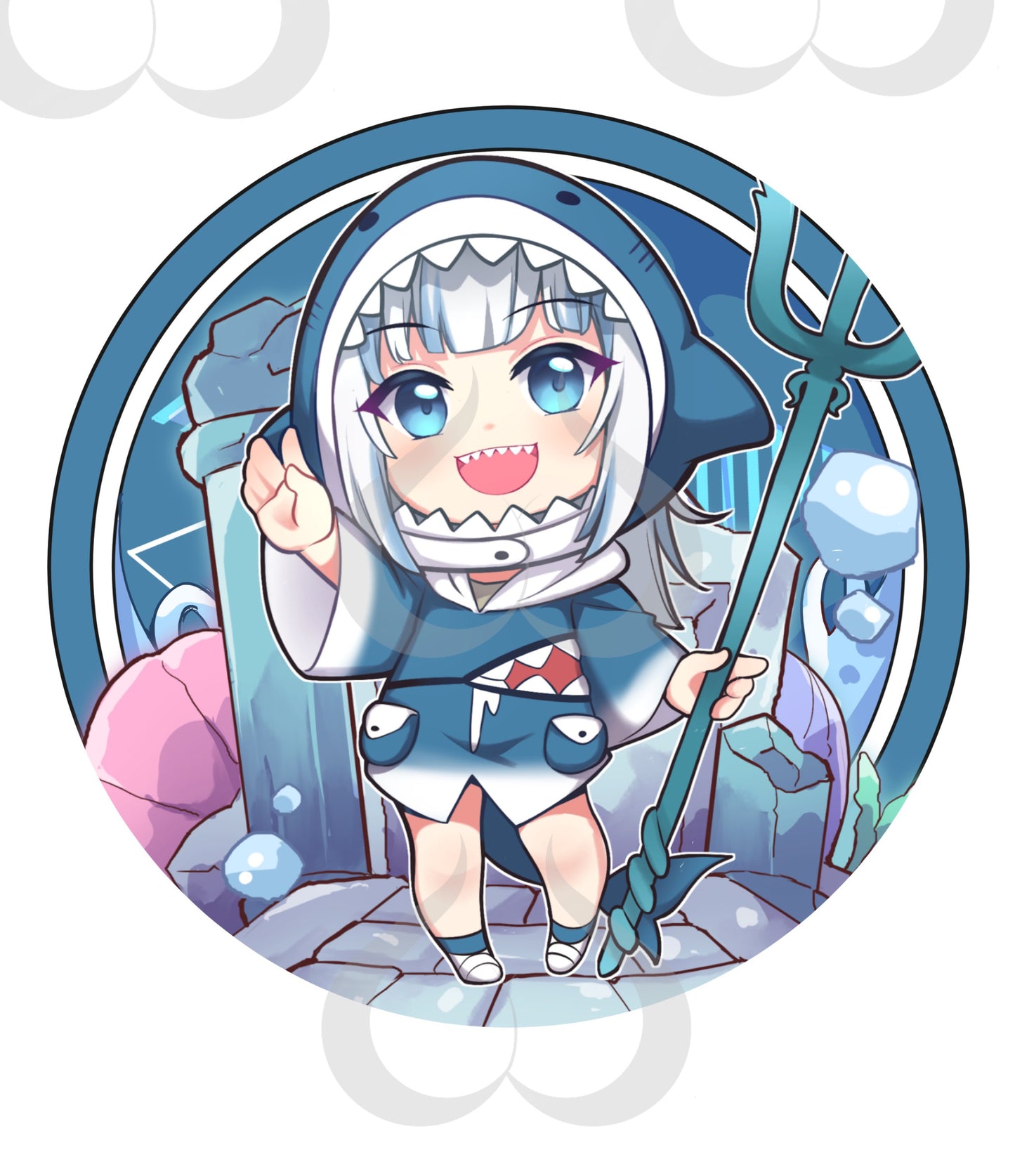 Shark - Coaster - Classic/Chibi
