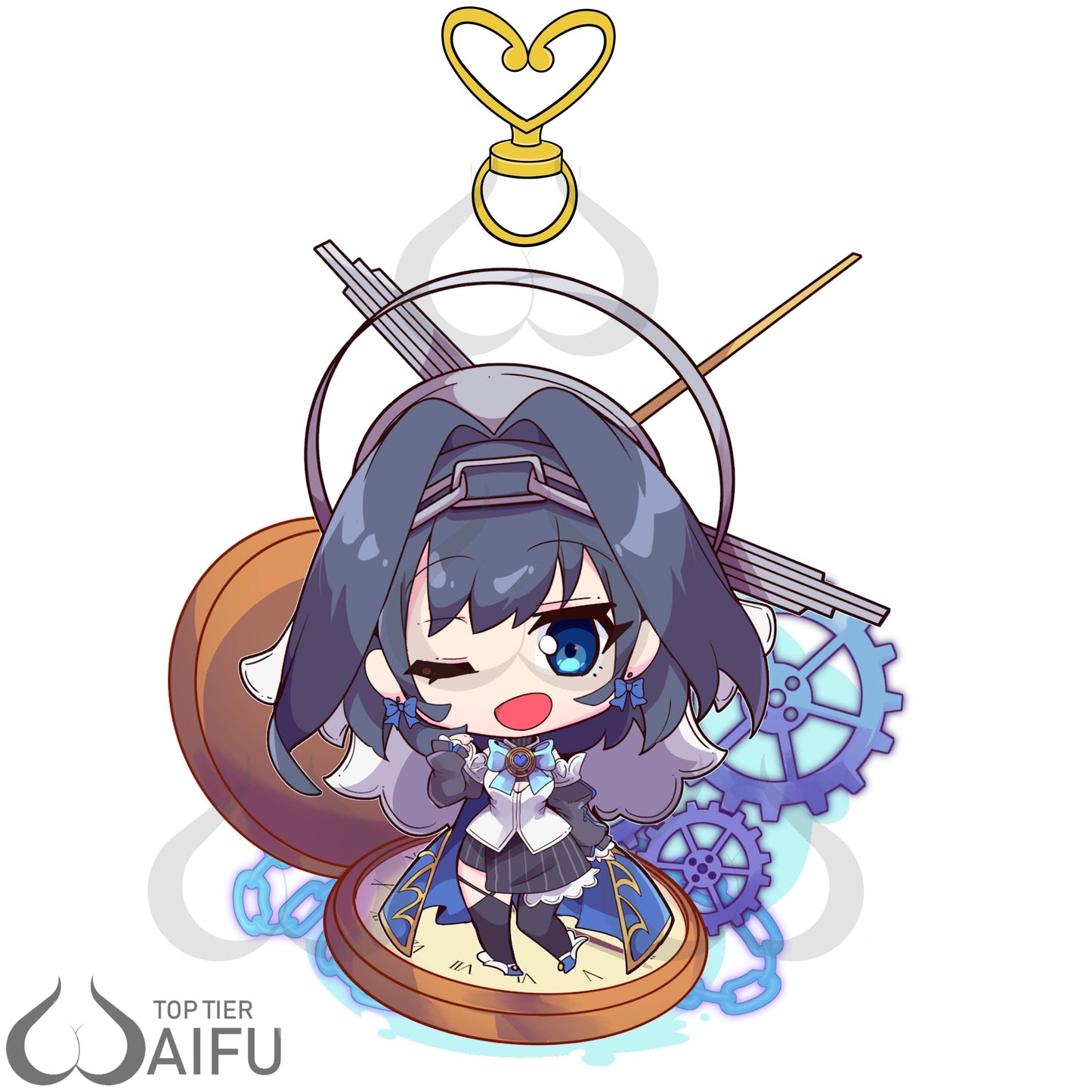 Kronii - Decal/ Acrylic Standee/ Keychain