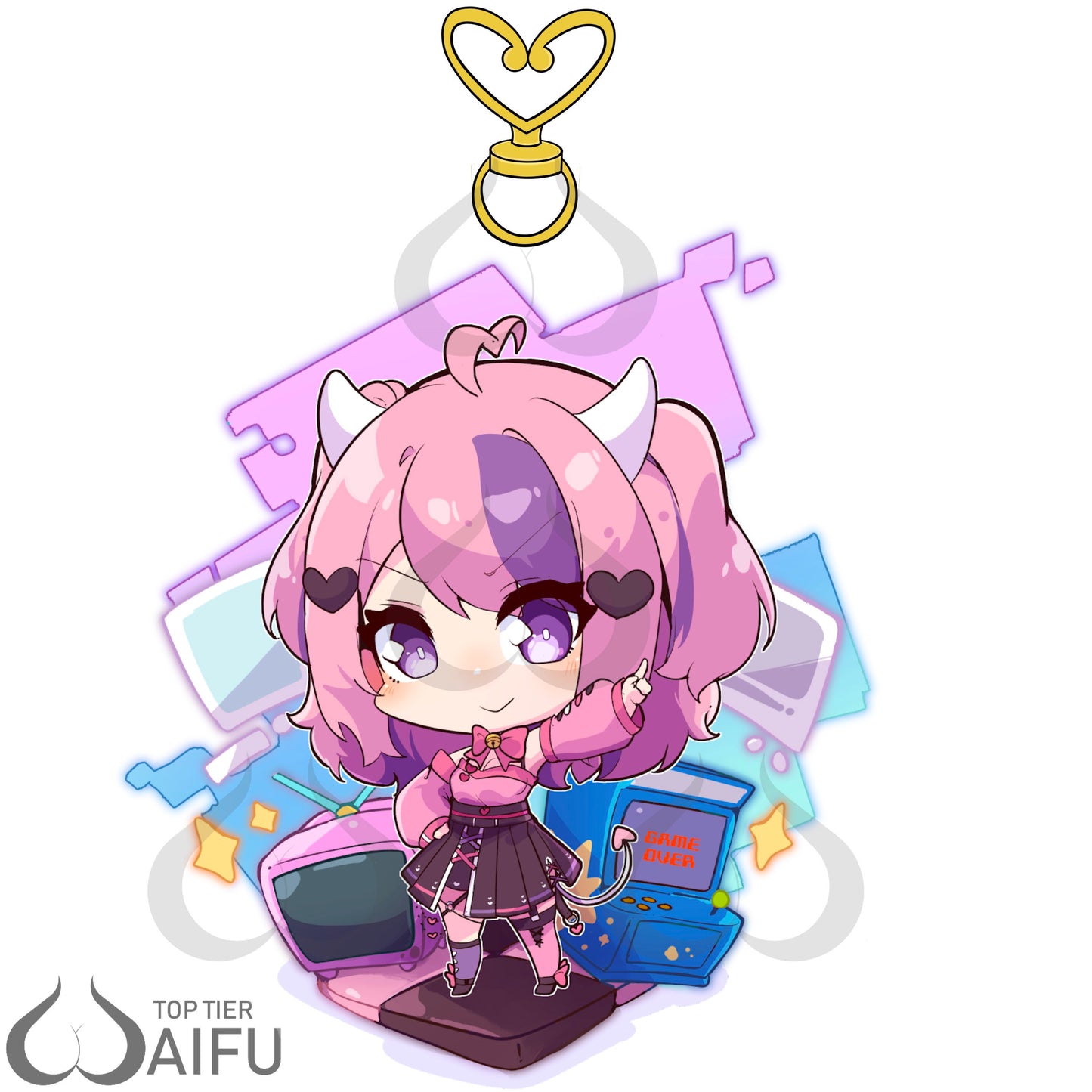 Ironmouse - Decal/ Acrylic Standee/ Keychain