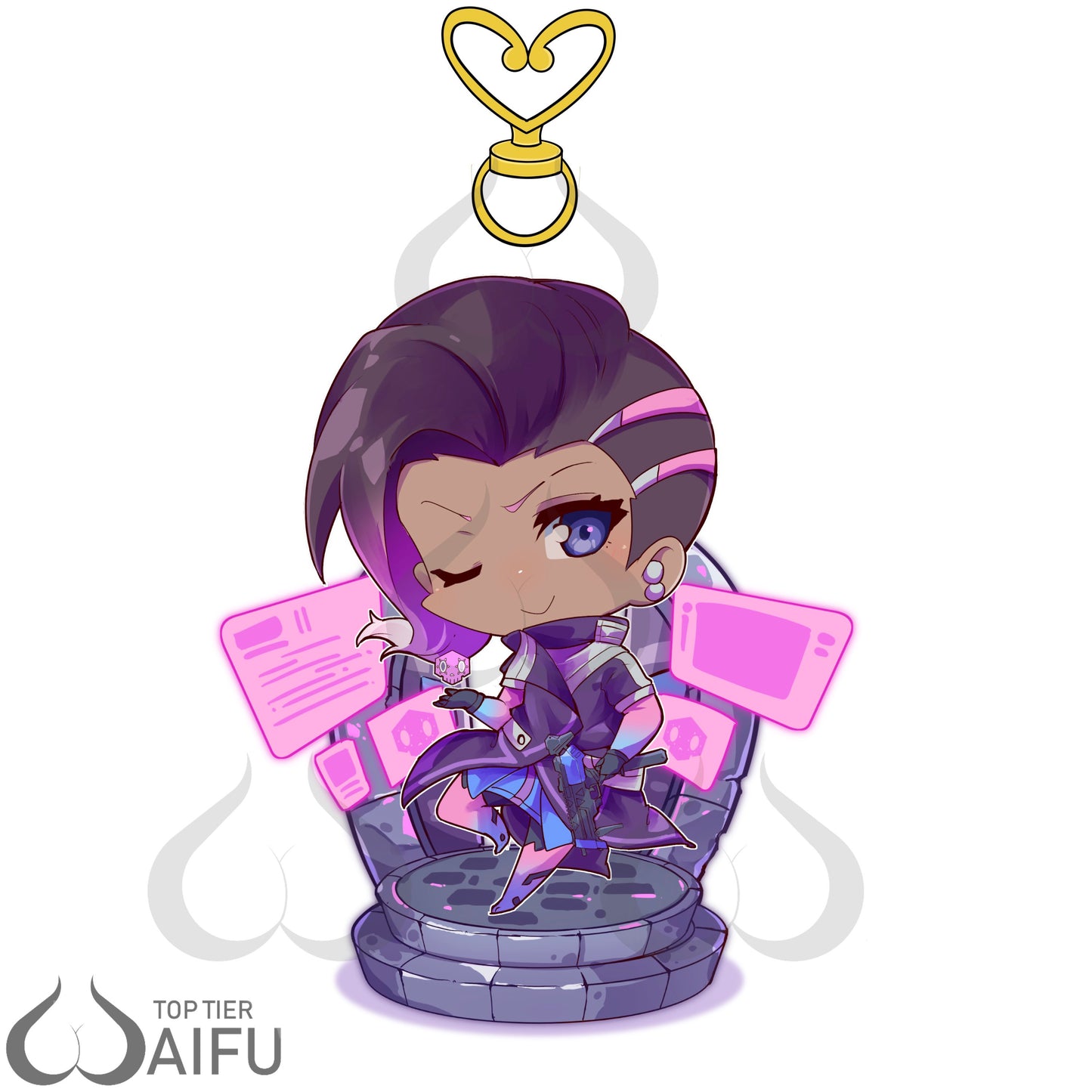 Sombra - Decal/ Acrylic Standee/ Keychain