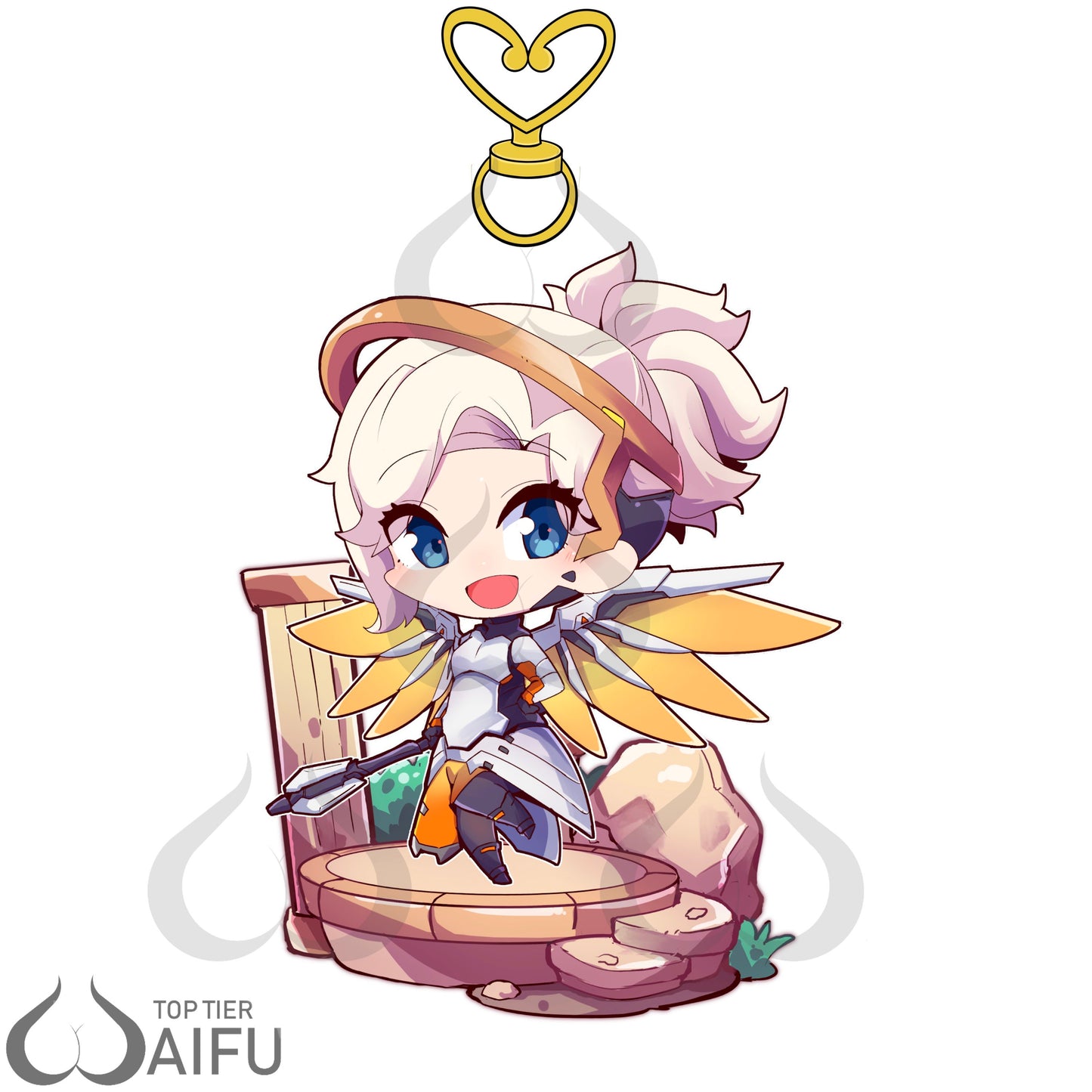 Mercy - Decal/ Acrylic Standee/ Keychain