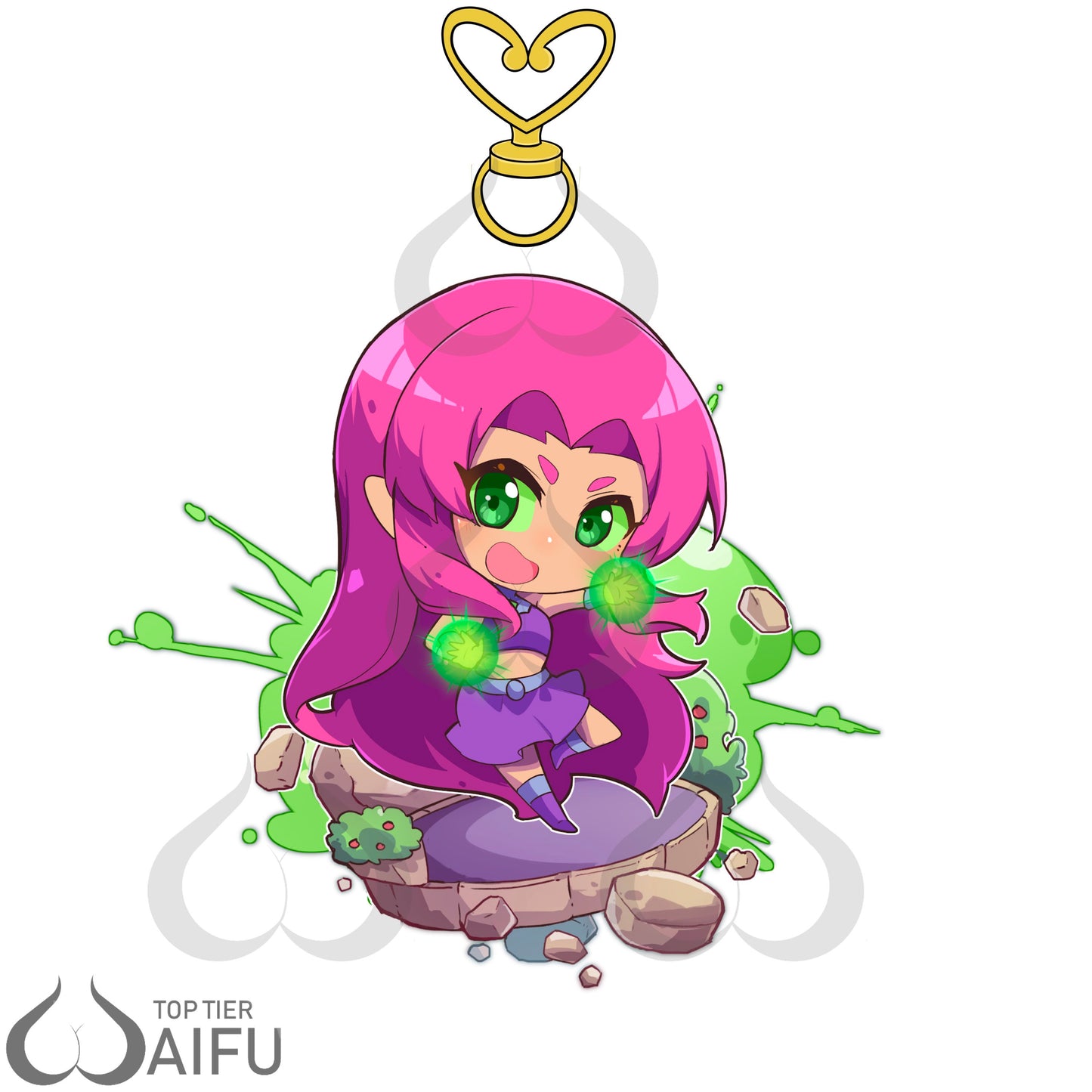 Starfire - Decal/ Acrylic Standee/ Keychain