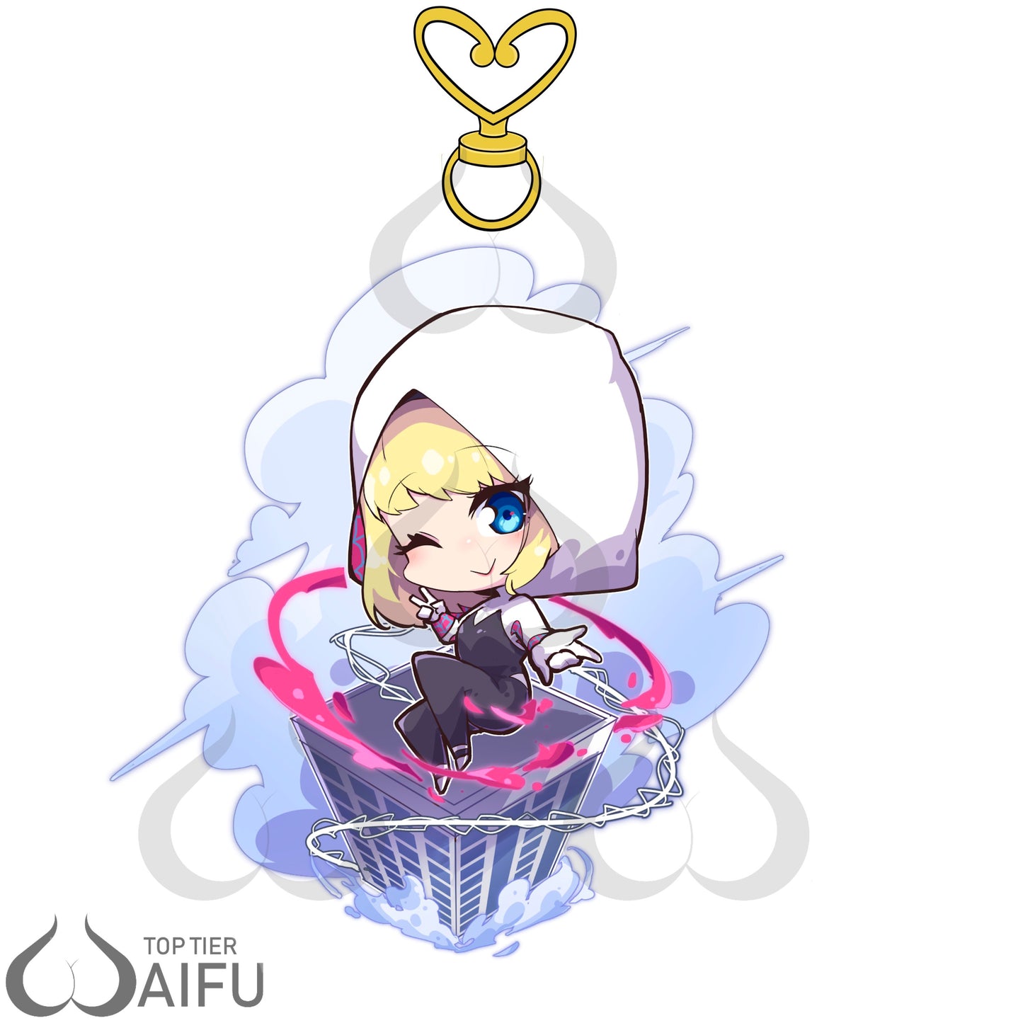 Spidergwen - Decal/ Acrylic Standee/ Keychain