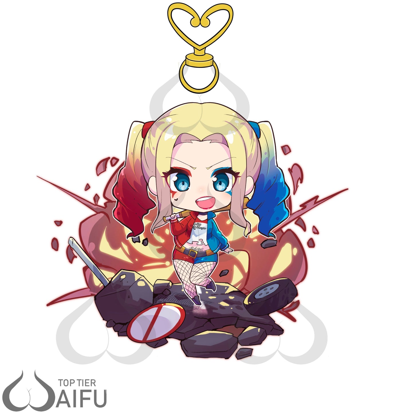 Harley Quinn - Decal/ Acrylic Standee/ Keychain