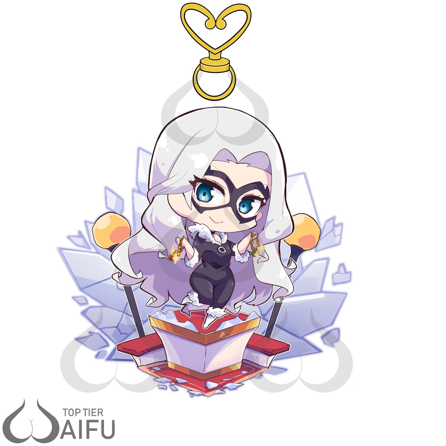 Black Cat - Decal/ Acrylic Standee/ Keychain