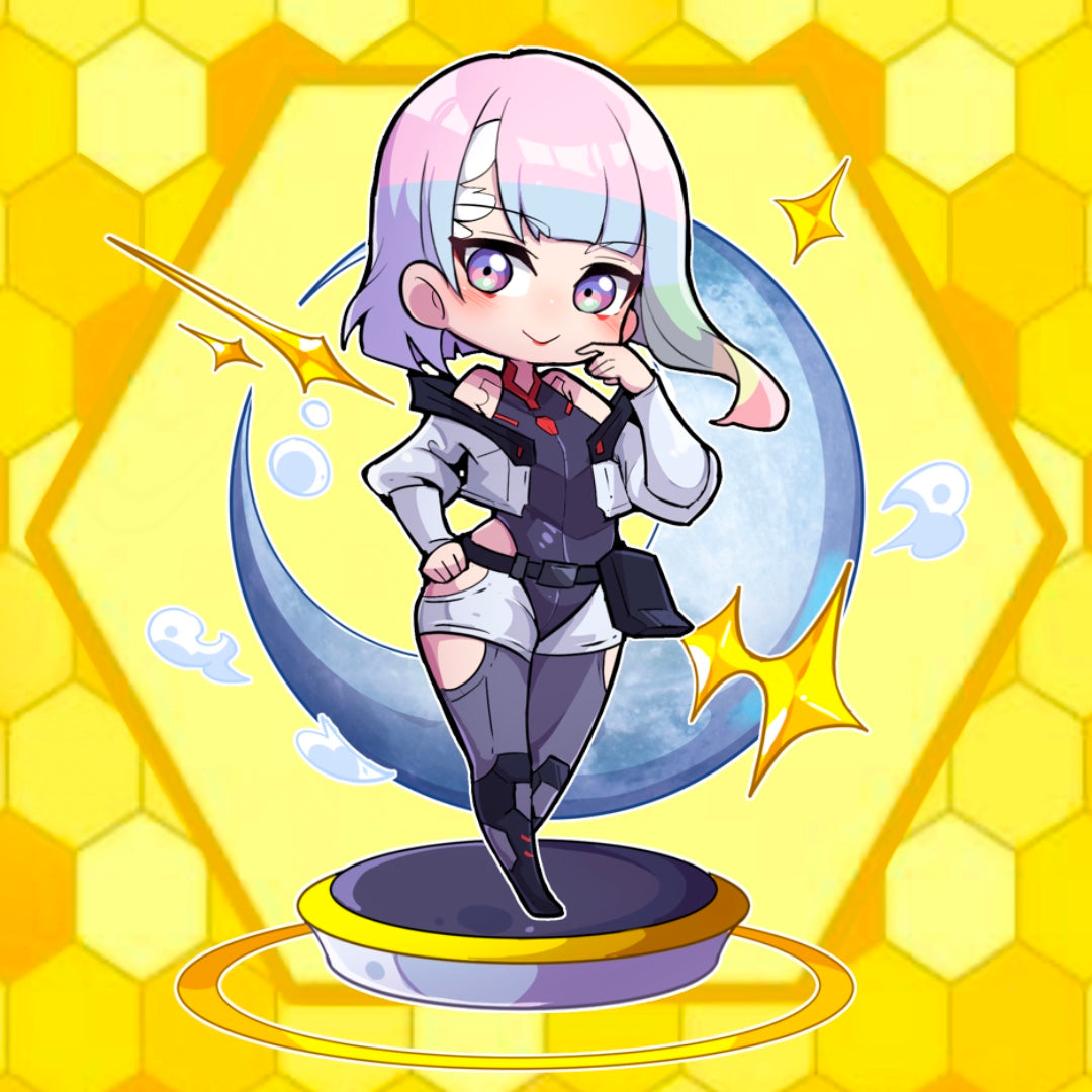 Lucy Chibi Keychain