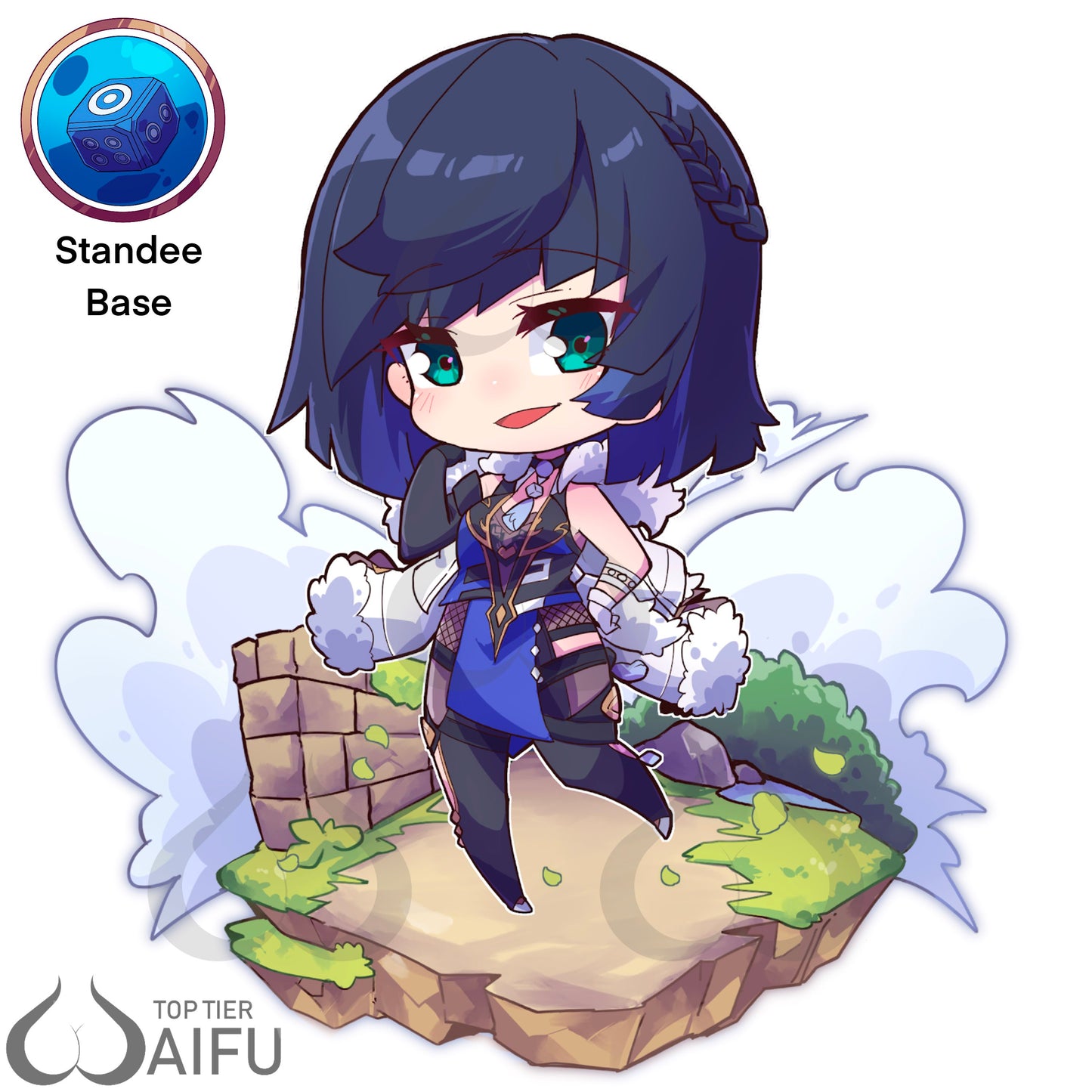 Yelan - Decal/ Acrylic Standee/ Keychain