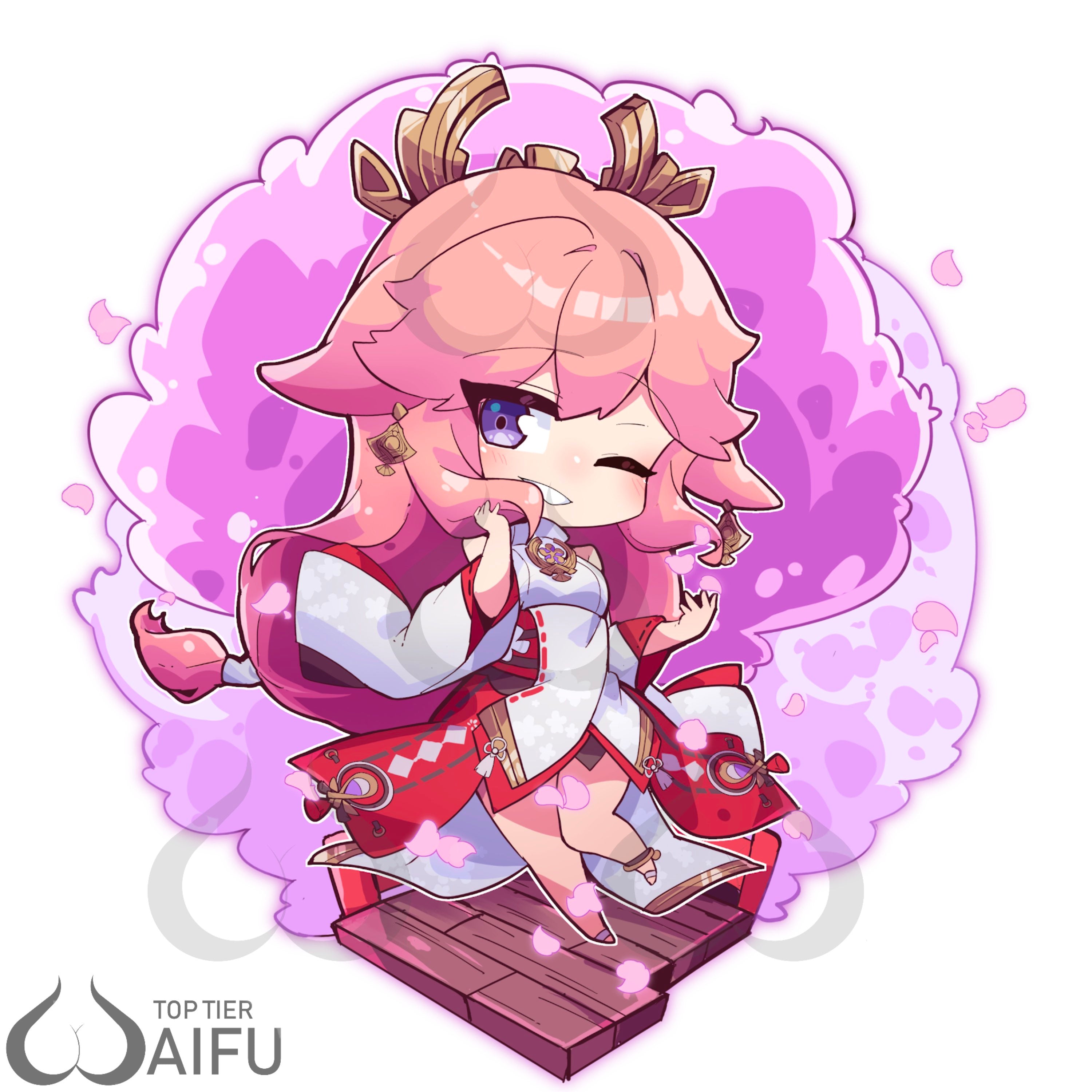 Yae Decal Acrylic Standee Keychain TopTier Waifu yae-decal-acrylic-standee-keychain-toptier-waifu