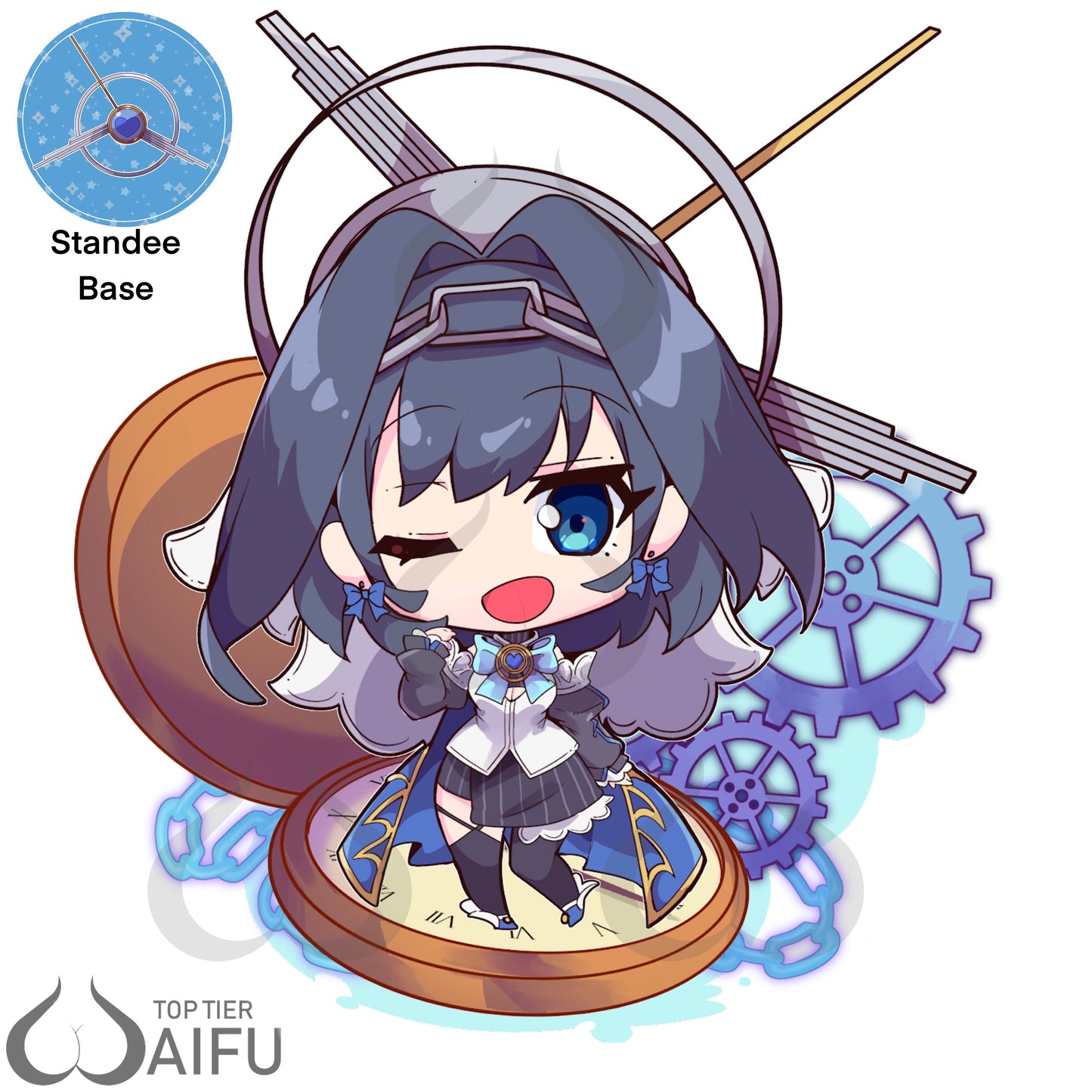 Kronii - Decal/ Acrylic Standee/ Keychain