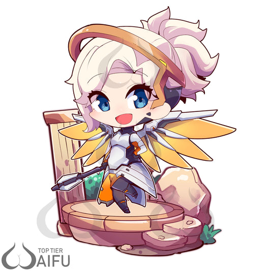 Mercy - Decal/ Acrylic Standee/ Keychain