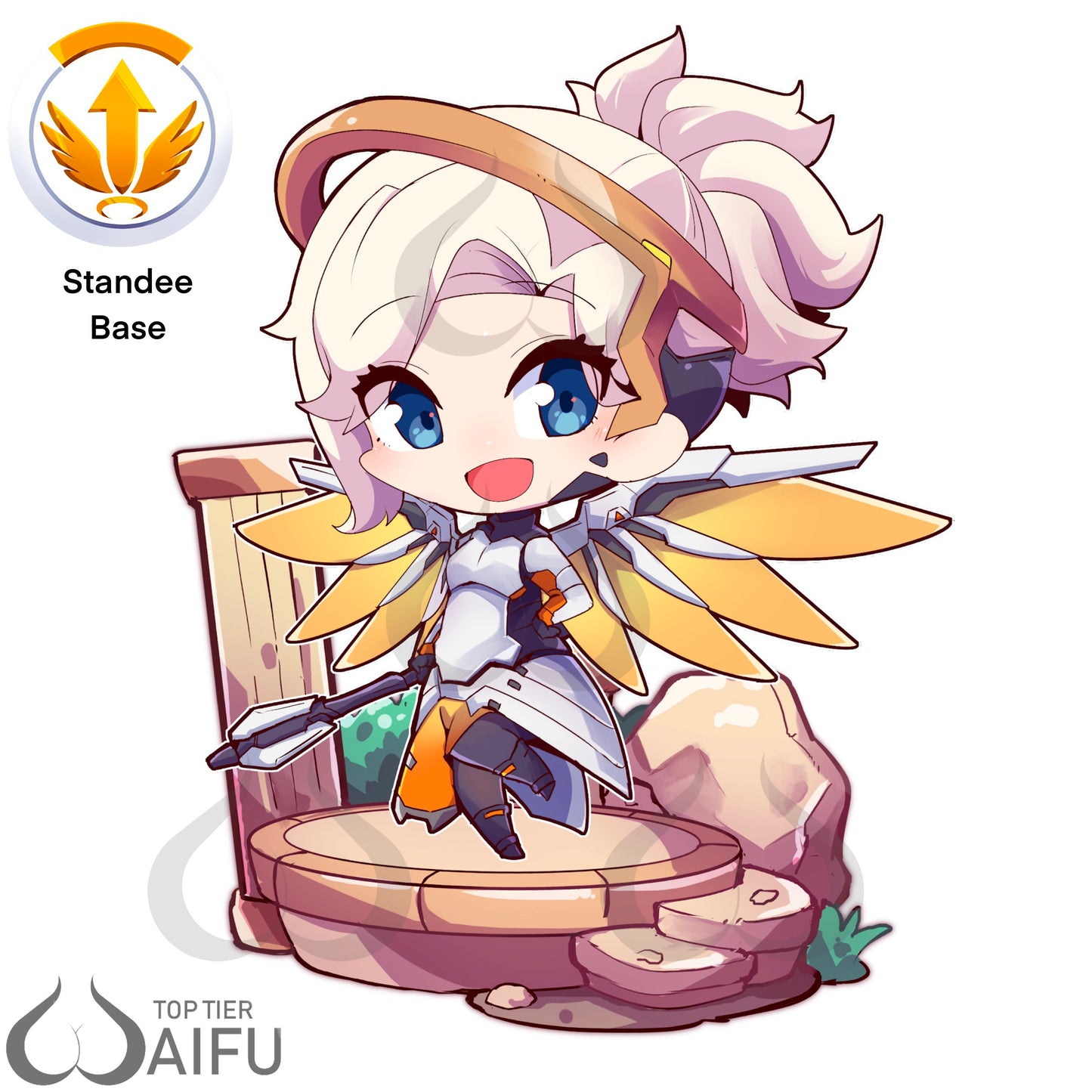 Mercy - Decal/ Acrylic Standee/ Keychain