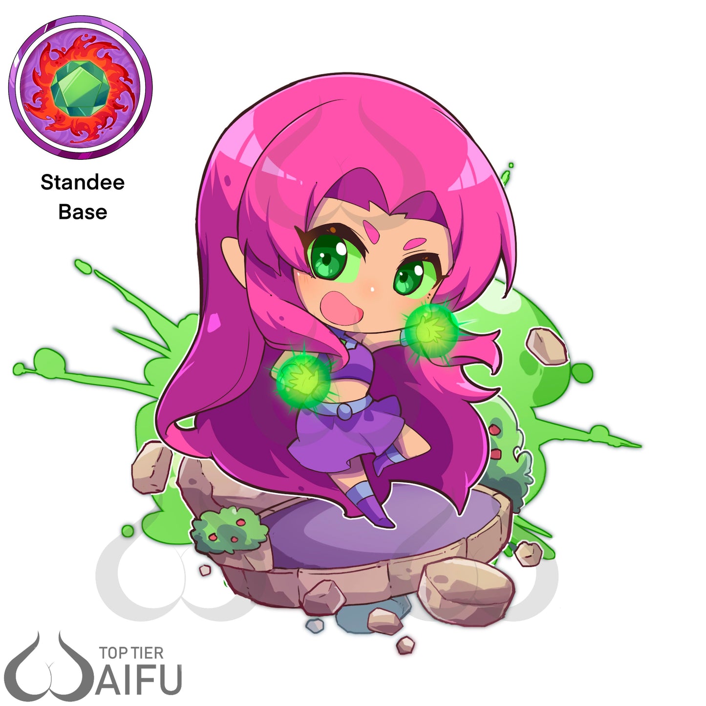 Starfire - Decal/ Acrylic Standee/ Keychain