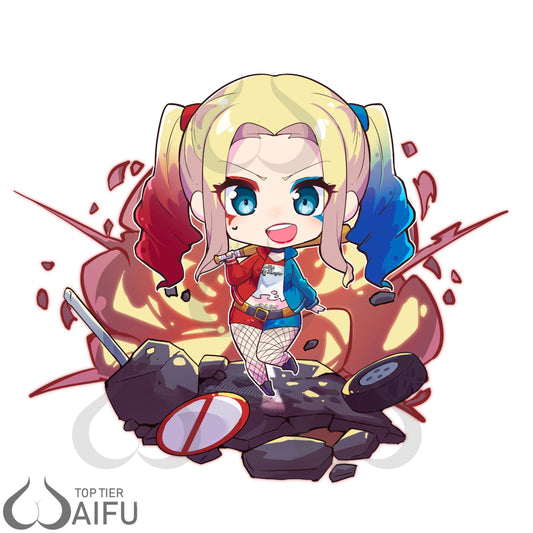 Harley Quinn - Decal/ Acrylic Standee/ Keychain